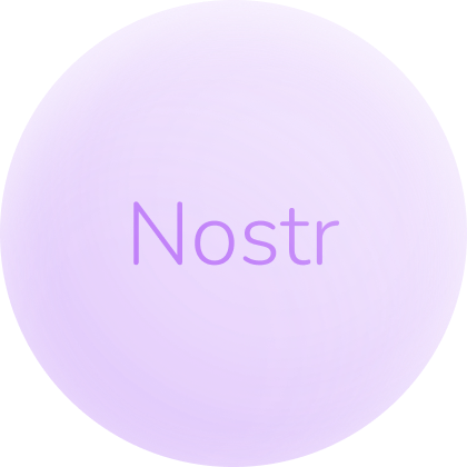 Nostr bubble